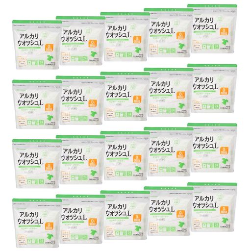 【オンライン限定】地の塩社 洗濯洗剤 粉末 アルカリウォッシュL ユーカリの香り 600g×20袋 界面活性剤不使用 時短すすぎ1回 環境配慮 汗 皮脂 血液 洗濯 洗浄 敏感肌 赤ちゃんにやさしい