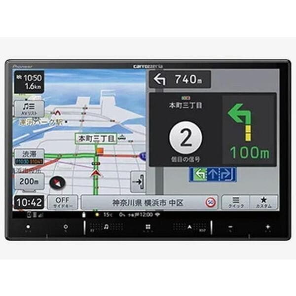 【新品】pioneer パイオニア 楽ナビ カーナビ本体 AVIC-RL721 ブラック