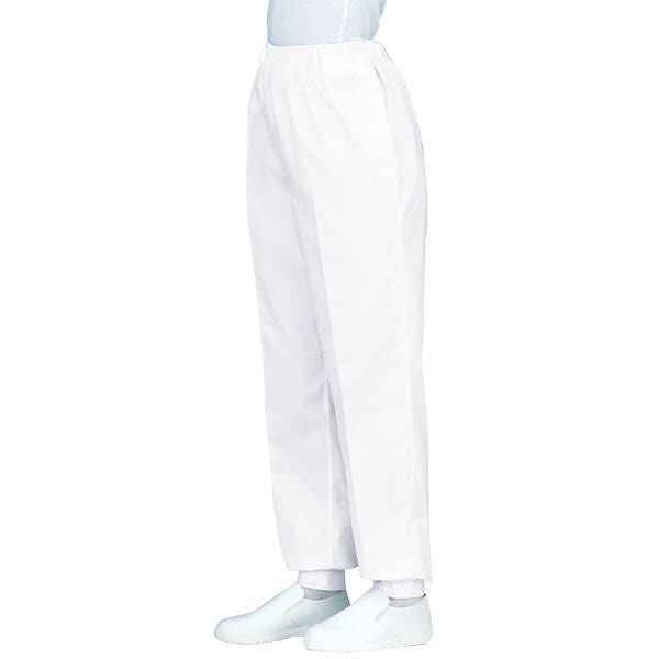 サカノ繊維 工場用白衣女子総ゴムトレパン ノータック 裾フライス インナーネット付 SKH220 ホワイト 3Lサイズ 6,478円