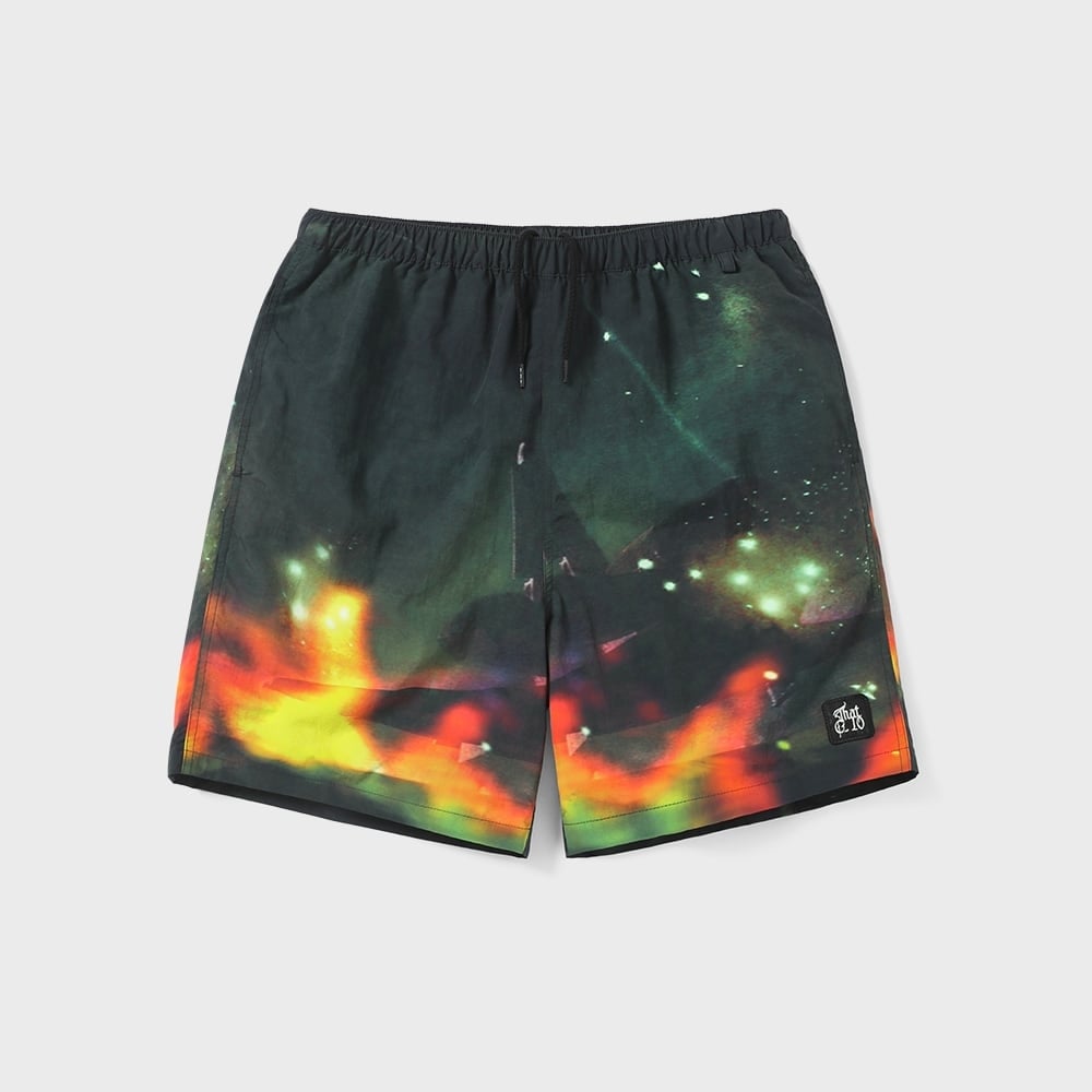 ディス・イズ・ネヴァー・ザット・フレイムジョギングショートパンツブラック