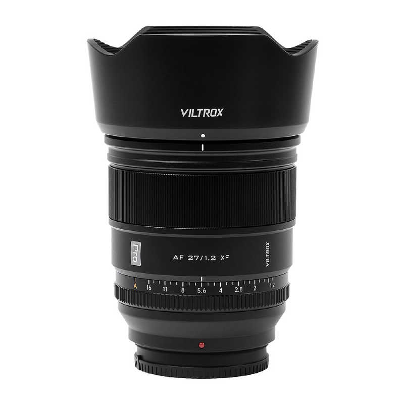 VILTROX　カメラレンズ Viltrox AF 27mm F1.2 PRO 富士フイルムXマウント ブラック ［ FUJIFILM X / 単焦点レンズ ］　AF271.2PROX 59,400円