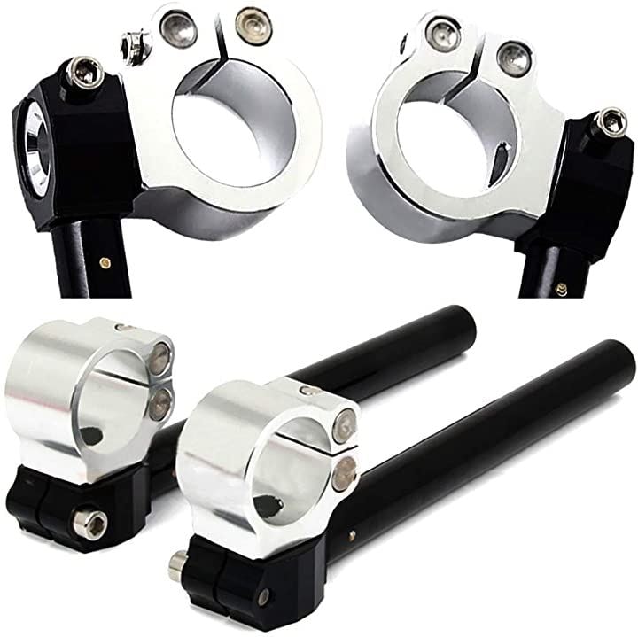 アルミ削り出し セパハン セパレート ハンドル 汎用 カスタムパーツ シルバー ブラック バイク 改