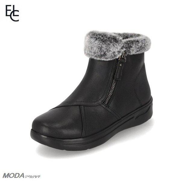軽量クッションファー起毛女性アンクルブーツ1XWA68XO-GN