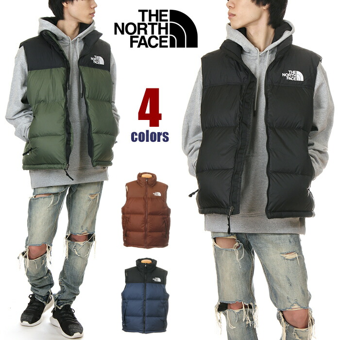 【USAモデル】ノースフェイス ダウン ベスト メンズ THE NORTH FACE ザ・ノース・フェイス 1996レトロヌプシベスト フード付き アウトドア 防寒 撥水 軽量 保温 大きいサイズ ビ