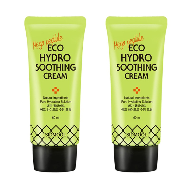 [1+1] メガペプチド エコハイドロスージングクリーム 60ml+60ml / 韓国コスメ