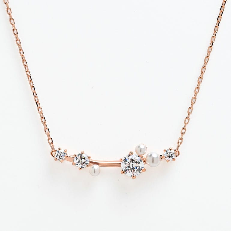 ネックレス Constella コンステラ クリスタルパール クリア ローズゴールド 5729504 ジュエリー アクセサリー