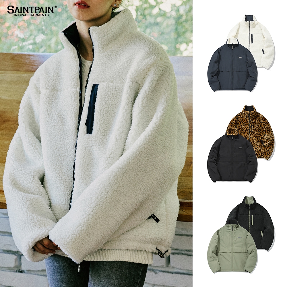 防弾少年団 BTS 着用 SP REVERSIBLE FLEECE ZIP JACKET 2色