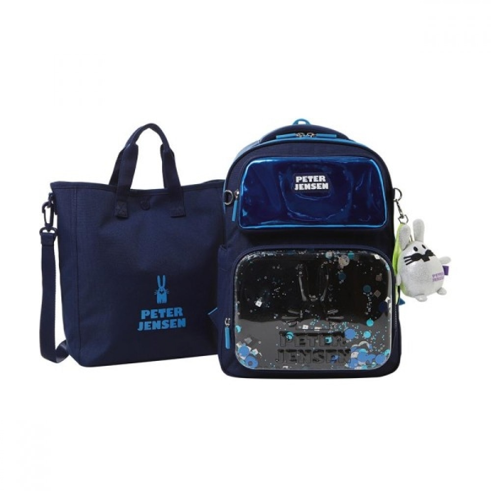 (ピータージェンセン) ブリンシグネチャーバックパック+ニューポケット (BU) セット (PUS62UP01M_BU)