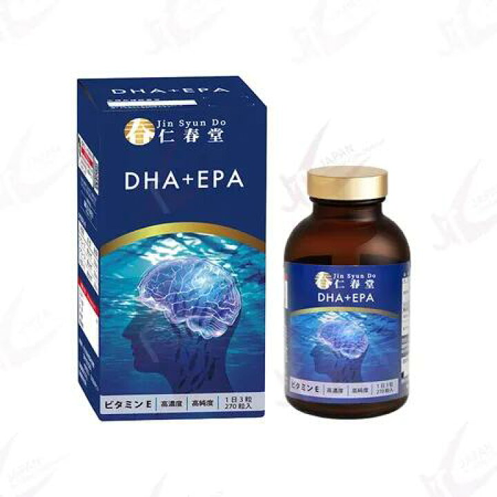 JINSYUNDO 仁春堂 DHA+EPA(3ヶ月分)270粒