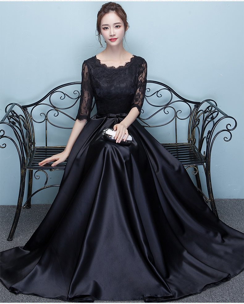 ロングドレス パーティードレス Aライン マキシ丈ワンピース イブニングドレス 披露宴 二次会 演奏