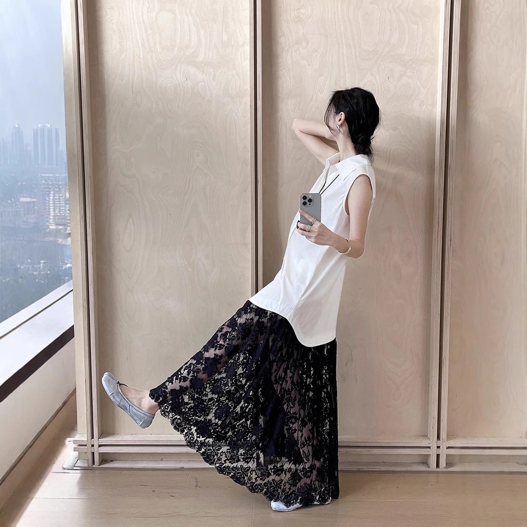 【急速出荷!】2025 新作 ワンピース 夏 半袖 長袖ワンピース ロングワンピース ロング シフォンワンピ ベアワンピ レースワンピ ドレス パーティードレス2025春と夏の絹のゆるいノースリーブ通