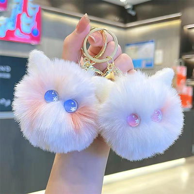 Qoo10] チーク猫 キーホルダー ぬいぐるみ ボー