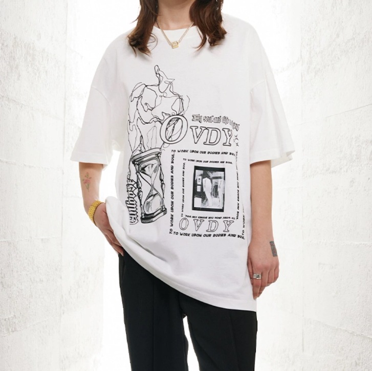 トップス Tシャツ 袖あり 半袖 5分袖 五分袖 ストレート ワイド かわいい 大人可愛い きれいめ シンプル カジュアル 大人 おしゃれ お洒落 かっこいい レトロ 大人女子 こなれ感 ラフ 5,502円