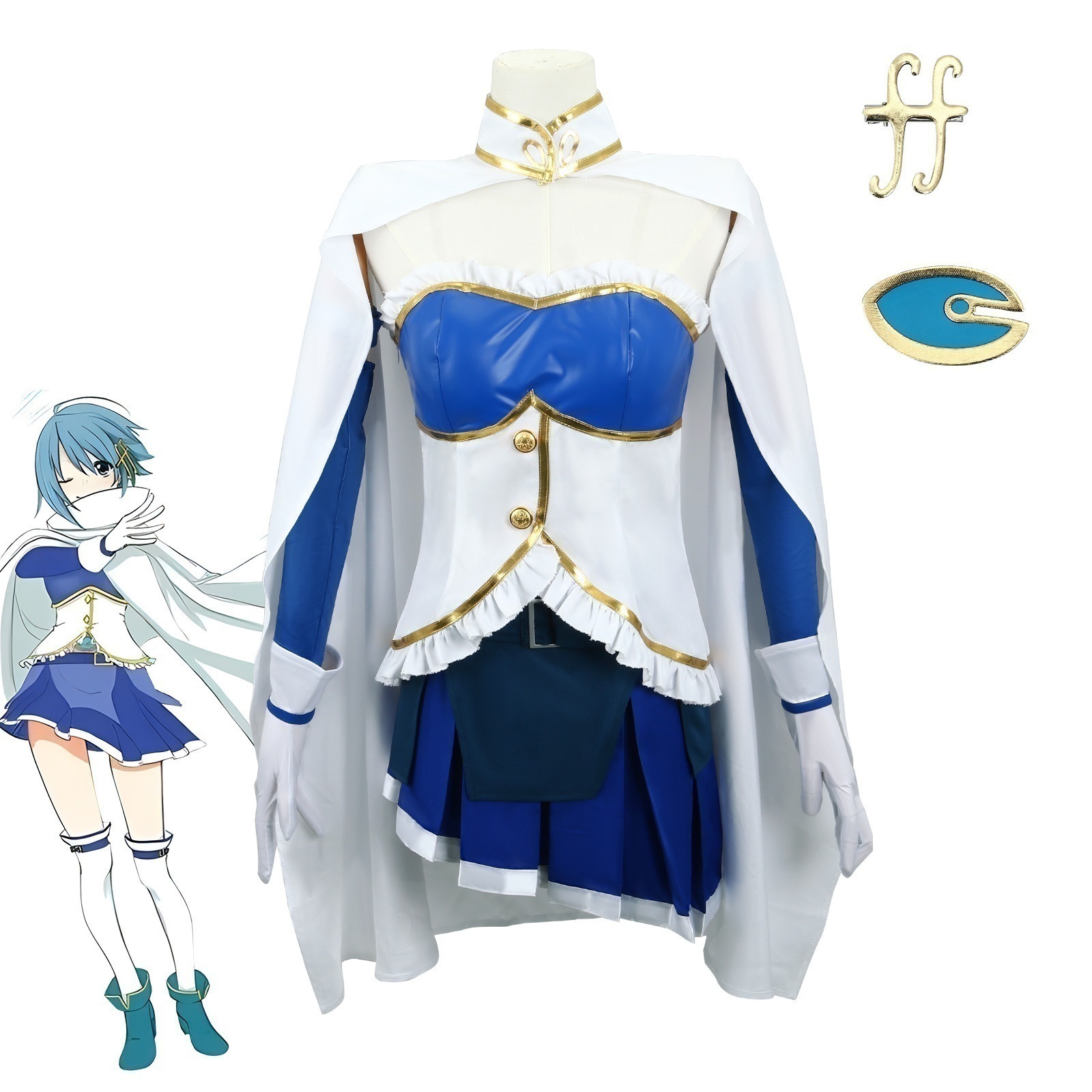 美树沙耶香魔法少女まどかコスプレ女装アニメcos服二次元衣装セット