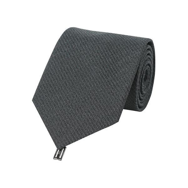 シルク混紡スリムソリッドネクタイ グリーン__DLF1ACF1272E1 12,048円