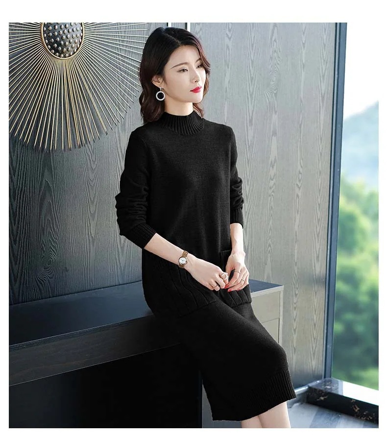 速達 秋冬新作 あたたまることワンピース い着痩限定発売ワンピース 韓国ファッショ 超弾性ファブリックボタンカーディガン/Vネック/丸襟/ドレス/セットアップ ロングワンピース