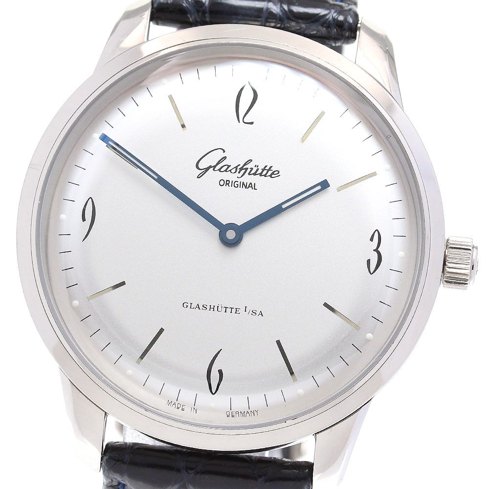 グラスヒュッテ・オリジナル GLASHUTTE ORIGINAL 1-49-12-01-04-04 セネタ シックスティーズ 手巻き メンズ _822063【中古】