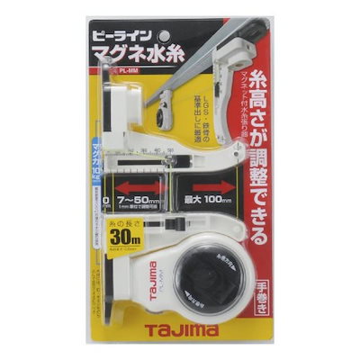 他サイト： タジマ(Tajima) ピーラインマグネ水糸 糸長さ30m PL-MMの商品画像