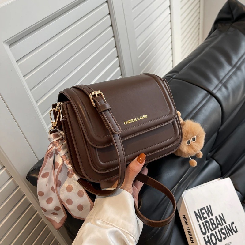 25 レディースバック ショルダーバッグ 大容量 シンプルな無地 多層 レディース 斜めがけ 韓国ファッション