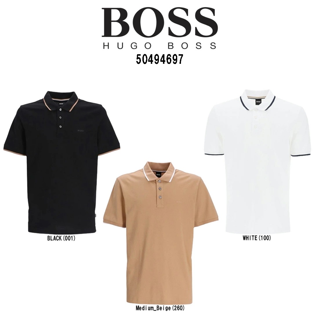 HUGO BOSS ポロシャツ 無地 半袖 ロゴ ワンポイント レギュラーフィット 鹿の子 スポーツ ゴルフ メンズ Parlay 50494697