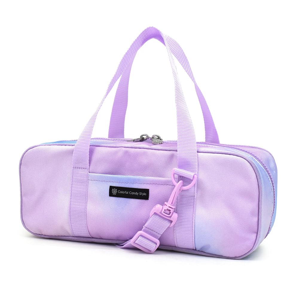 COLORFUL CANDY STYLE 画材・絵の具セット (ぺんてる 水彩 12ml) 撥水・軽量タイプ (背面メッシュタイプ) オーロラカラー かっこいい メッシュ 画材 バッグ ショルダーベル