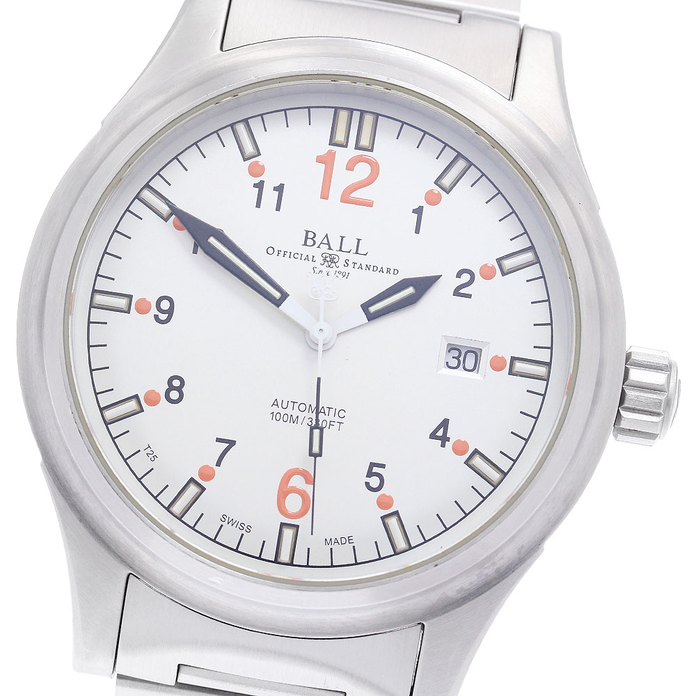 ボールウォッチ BALLWATCH NM1090C ストークマン デイト 自動巻き メンズ _909038【中古】