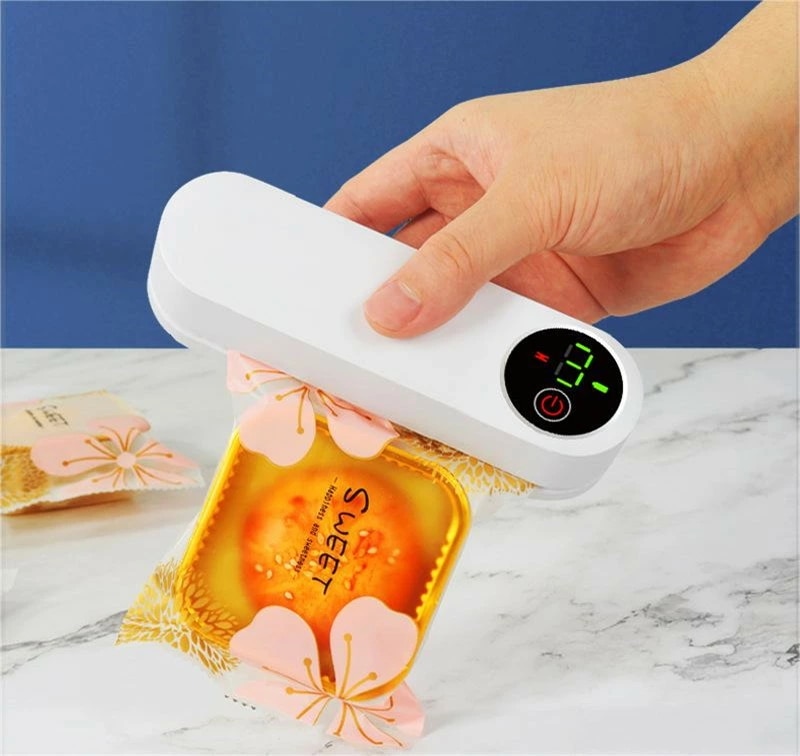 シーラー 操作簡単 押してシール 充電式 16cm ハンデ 小型 予熱不要 9ギア 密封機 4000mAh シーラー 家庭用/業務用 ヒートシーラー イージーシーラー バッグシーラー フードシーラー