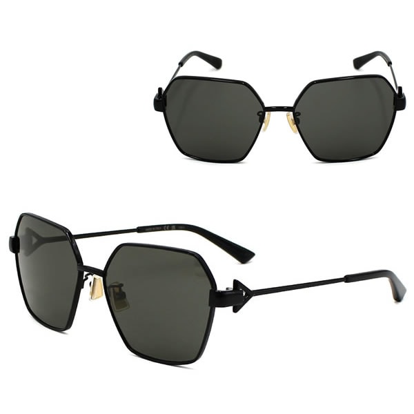 サングラス BV1224S-001 サングラス ノーズパッド メンズ レディース ユニセックス ブラック グレー 29,770円