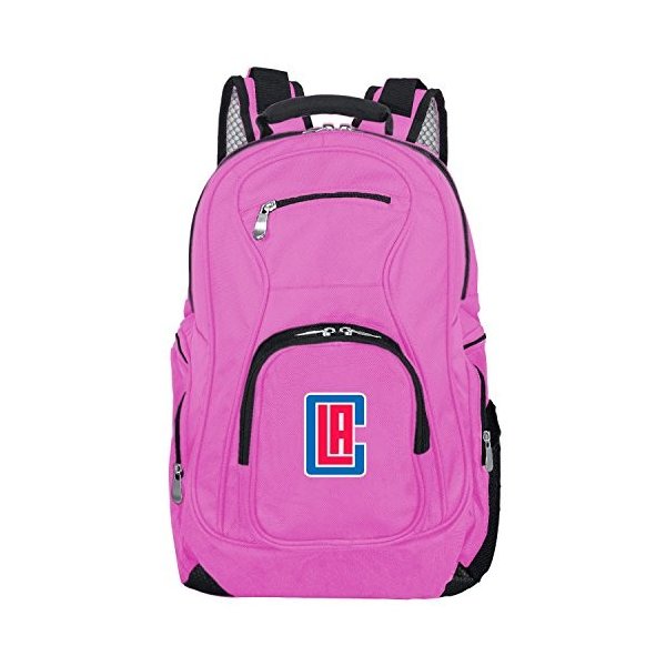 NBA Los Angeles Clippers Voyager Laptop Backpack， 19-inches， Pink 並行輸入品