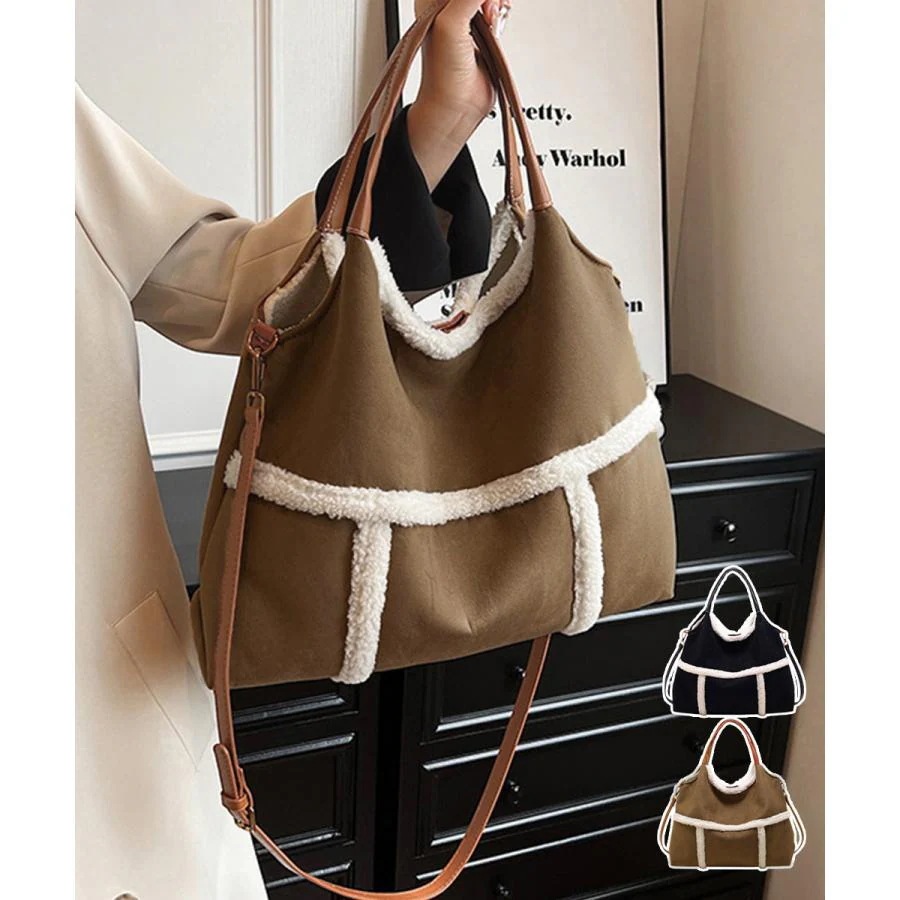 急速出荷本日限定 トート スエード調