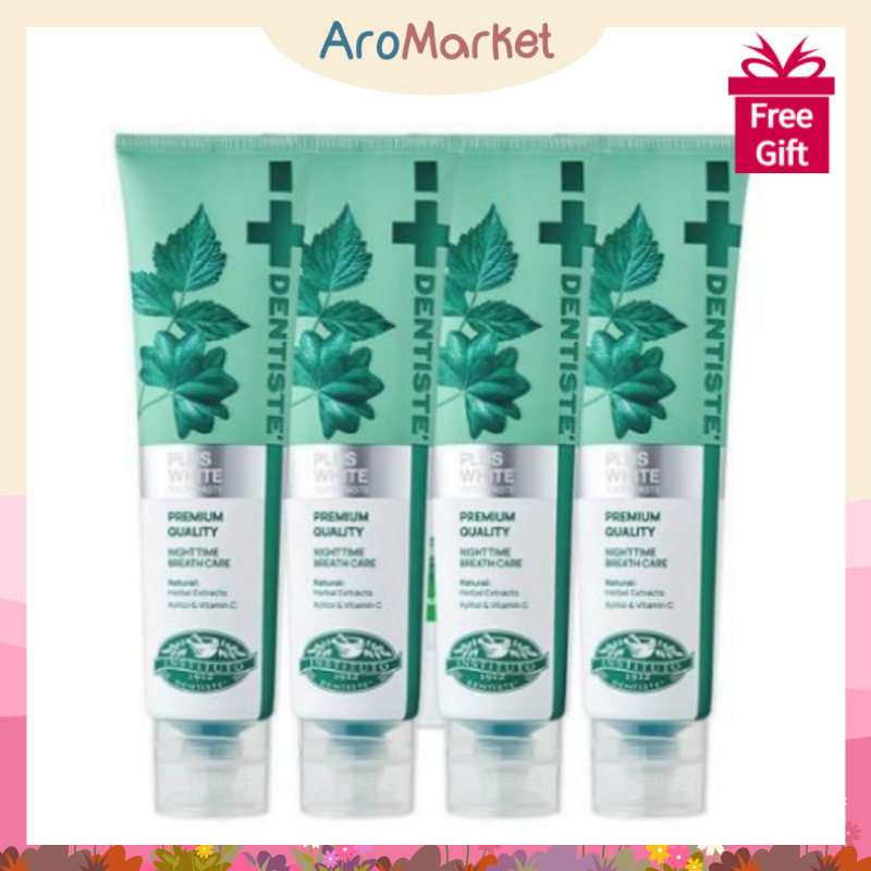 [BTS ジョングク PICK] ニュープラス ホワイト歯磨き粉 160g*4 (計640g) 新しい 口臭 ハーブ歯磨き粉