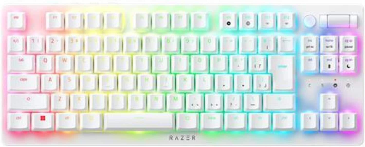 DeathStalker V2 Pro Tenkeyless JP Linear Optical Switch RZ03-04373600-R3J1 [White]ワイヤレスキーボード