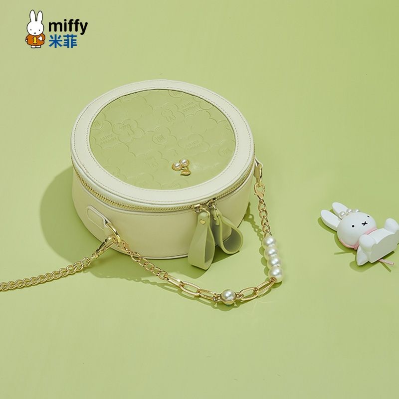 ミッフィーバッグ女性斜め掛けショルダーバッグ2024新清新ハンドバッグ学生百合通勤バッグ 6,269円