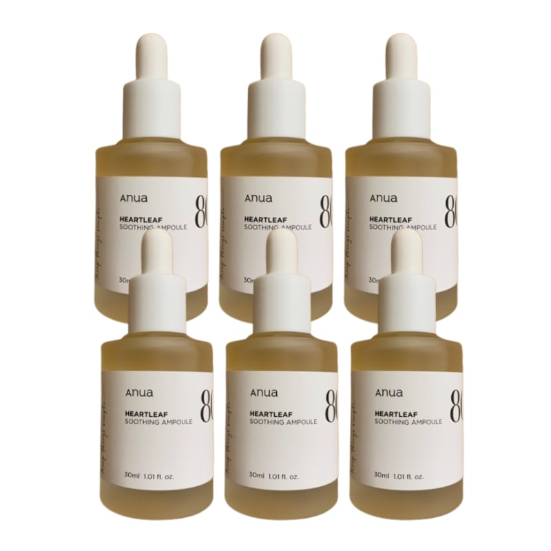 [1+1+1+1+1+1]ドクダミ80 水分鎮静 アンプル セラム 30ml x6