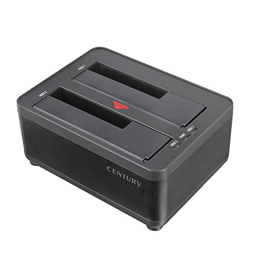 センチュリー HDDクローン機能搭載クレードル 『裸族のお立ち台TWIN』 (WEB簡易パッケージ仕