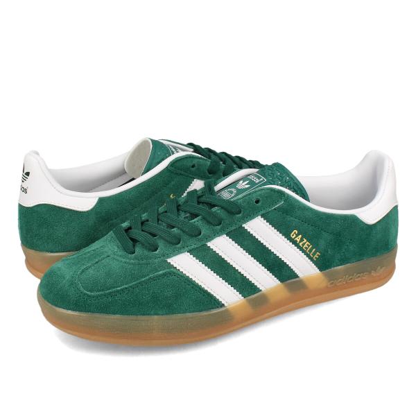 adidas GAZELLE INDOOR アディダス ガゼル ガッツレー インドア メンズ レディース COLLEGE GREEN/FTWR WHITE/GUM グリーン JI2062
