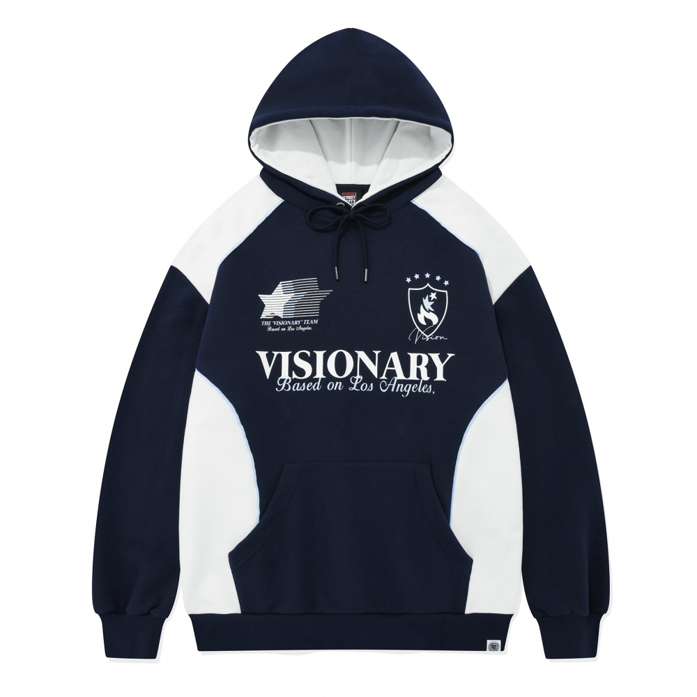 VISION StreetWEAR VSW フットボール パーカー ネイビー
