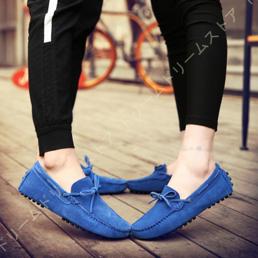 ドライビングシューズ スリッポン メンズ スエード カジュアル カジュアルシューズ 靴 黒 夏 通勤 茶色 デッキシューズ 紳士靴