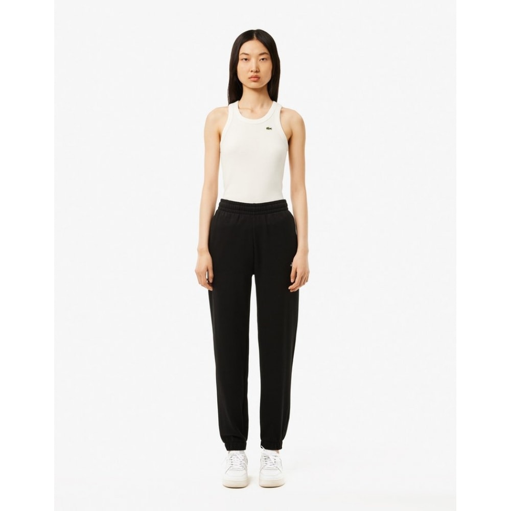 ラコステ女性用グラフィックポイントベーシックスウェットパンツ XF2566-54N 031