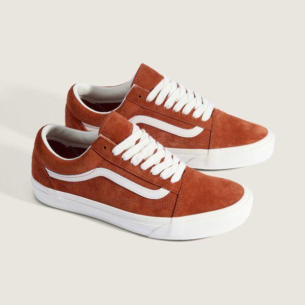 オールドスクール ピッグ スエード オレンジ / VN000D7ZBTO
