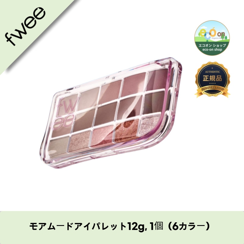 【韓国コスメ】【正規品扱い店】モアムードアイパレット12g, 1個（6カラー）