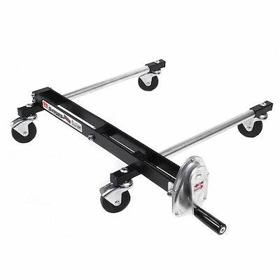 他サイト： タイヤ交換 タイヤリフター タイヤ交換らくらく補助工具！ エマーソン タイヤリフター クルピタ丸 EM-239の商品画像