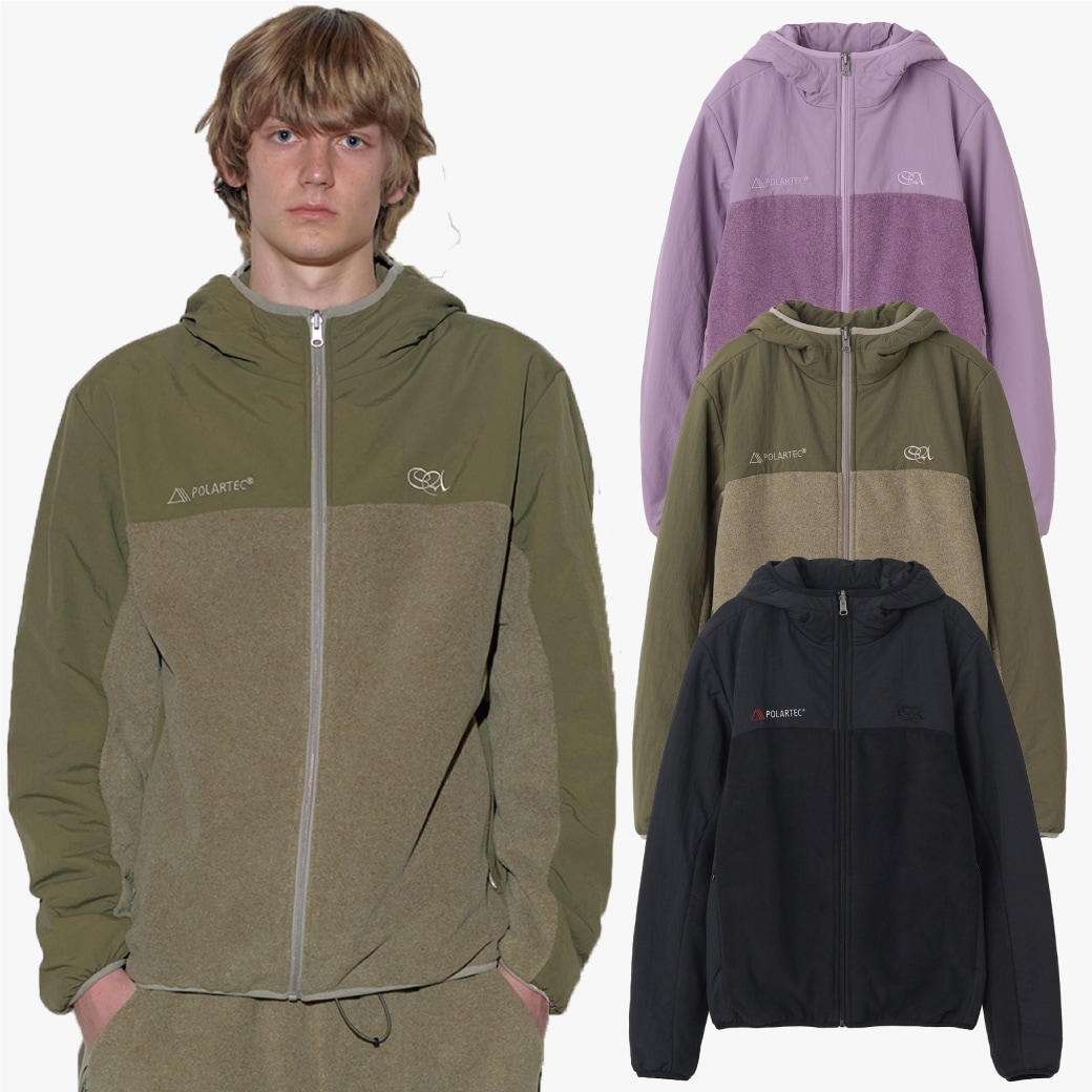 POLARTEC Reversible Zip-Up Hoodie