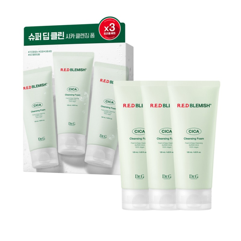 レッド ブレミッシュ シカ クレンジングフォーム 120ml X 3