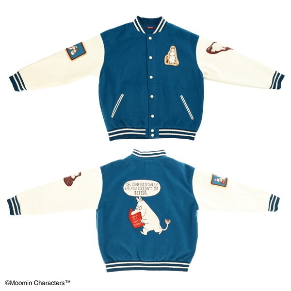 1425035000 MOOMIN ムーミン ワッペンムーミン スタジャン(L) 15,400円