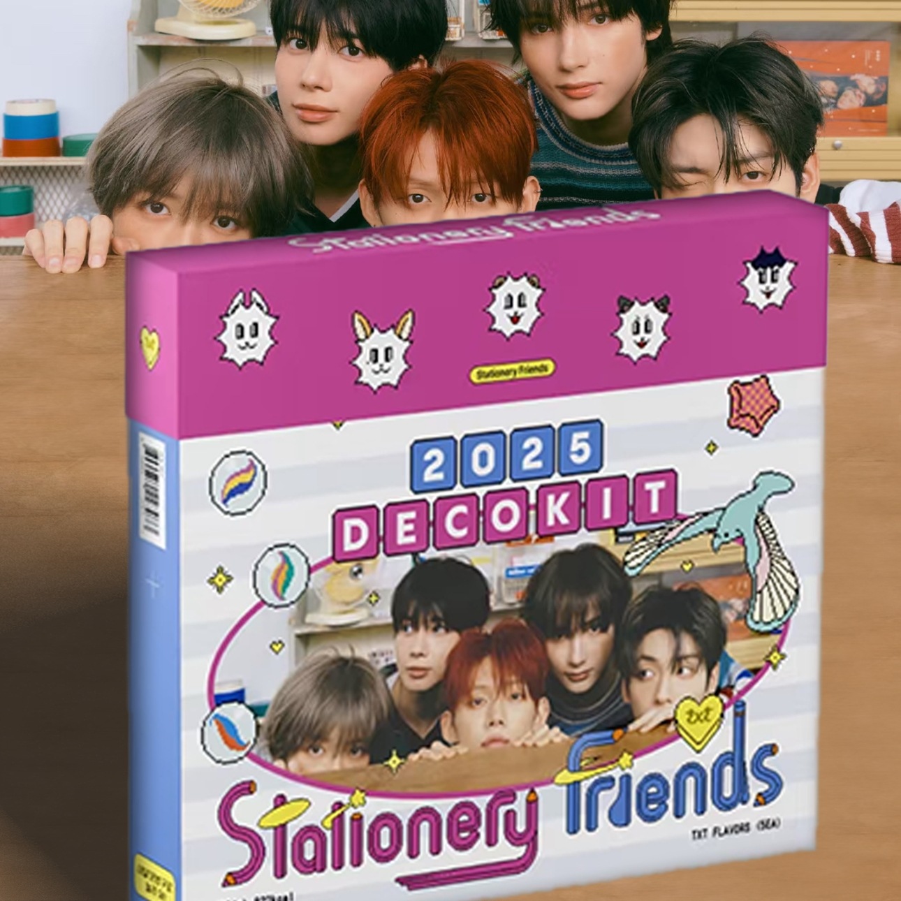 [未開封新品] ツバトゥアルバムデコキット2025トゥモローバイトゥゲザー（TXT）