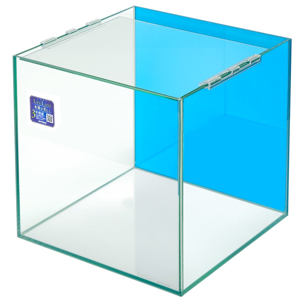 クリスタルキューブ３００（３０X３０X３０ｃｍ）バックスクリーン（オーシャンブルー）貼付済み　３０ｃｍ水槽　小型水槽　ガラス水槽　お一人様２点限り　ＣＲＣ10―11―01―30―00 4,578円