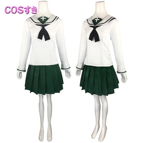 【新品開催 】ガールズパンツァー 西住みほ 武部 沙織 五十鈴 華 JK制服 コスプレ衣装 コスチューム　cosplay イベント 変装 ハロウイン