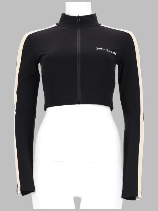 PALM ANGELS Women Jackets PWVB001S26 FAB0011003 BLACK