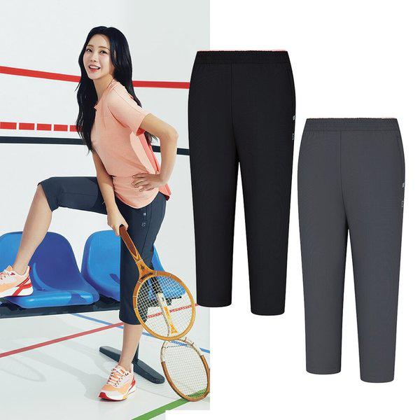 女性用夏ストレッチ7分丈パンツ ベミナー(7部)(女) KVP9756W